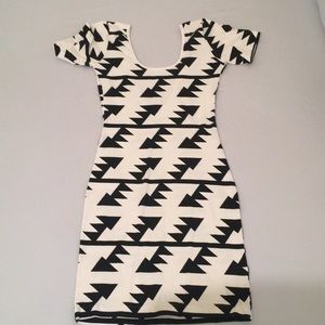 American apparel body con dress